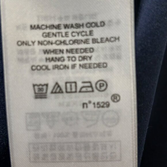 Lauren Ralph Lauren Ruffle Tiered Hem Blue & Light Gray Floral Midi Dress Sz 12 - Picture 6 of 9